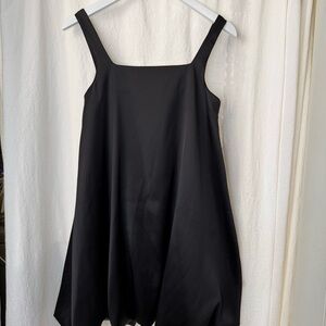 Endless Rose, Anthropologie Satin Balloon Dress, sz M NWT